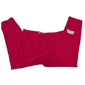 Carlisle New York Editor Crepe Dress Pants Unlined